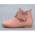 Hot selling Children Boots Girls Autumn Winter leather Fashion flower shoes